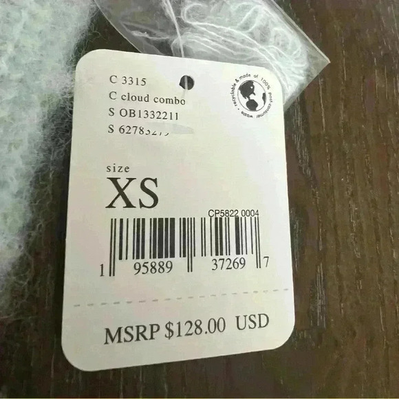 NWT Free People Autumn Sky Pullover Sweater - XS - Picture 5 of 7